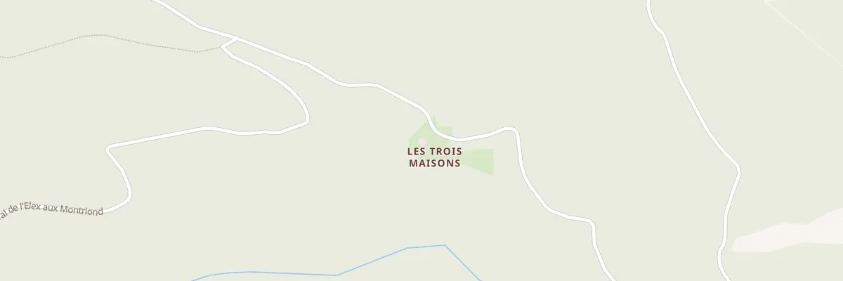 Plan du 5579 Vers Zaure à Montriond