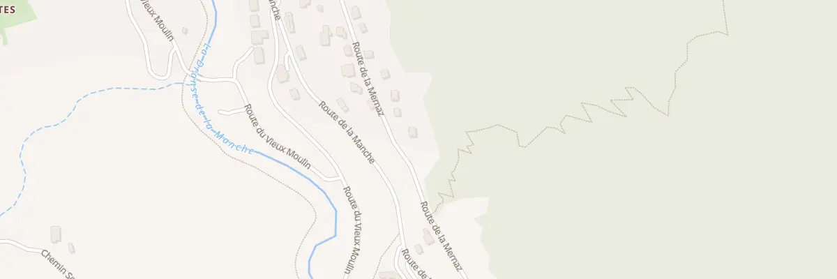 Plan du 759 Rte de la Mernaz à Morzine