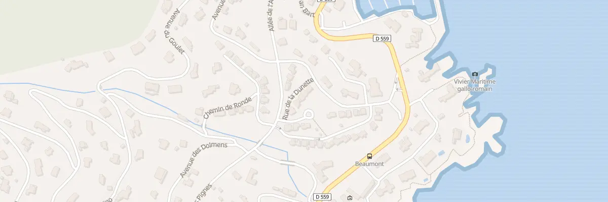 Plan du 65 Rue de la Dunette à Roquebrune-sur-Argens
