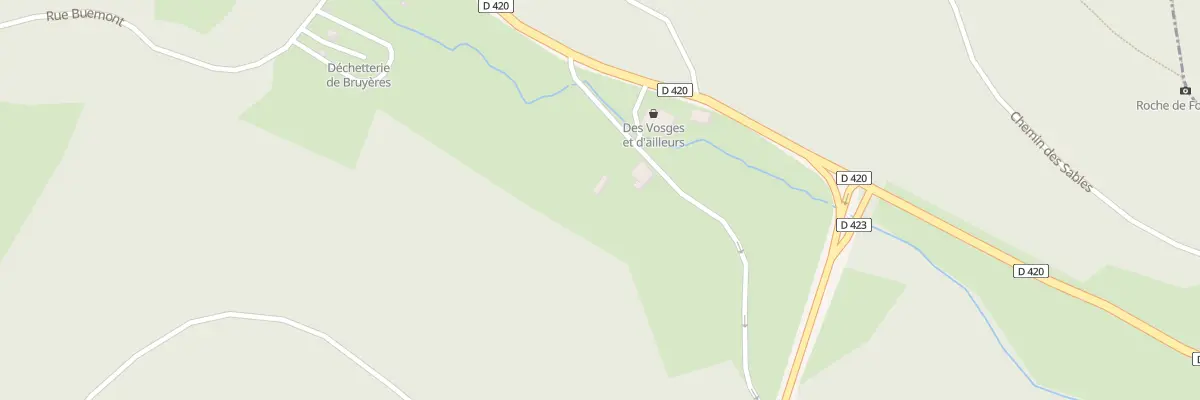 Plan du 9015 Rte de Grandvillers à Bruyères