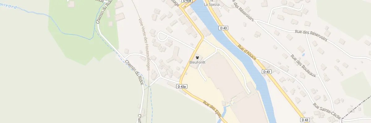 Plan du 2B Rue des Ejols à Vagney