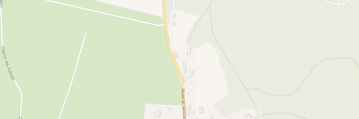 Plan du 608 Rte de St Die à Housseras