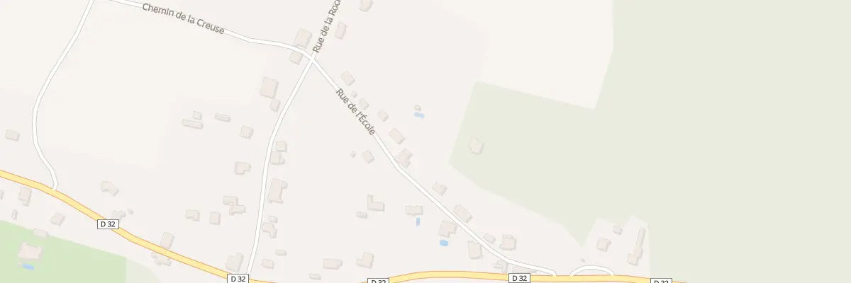 Plan du 11 Rue de l’Ecole à Jeanménil