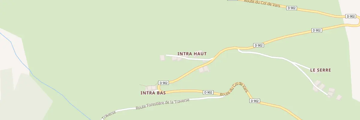 Plan du 5098 Sous l’Intra à Saint-Paul-sur-Ubaye