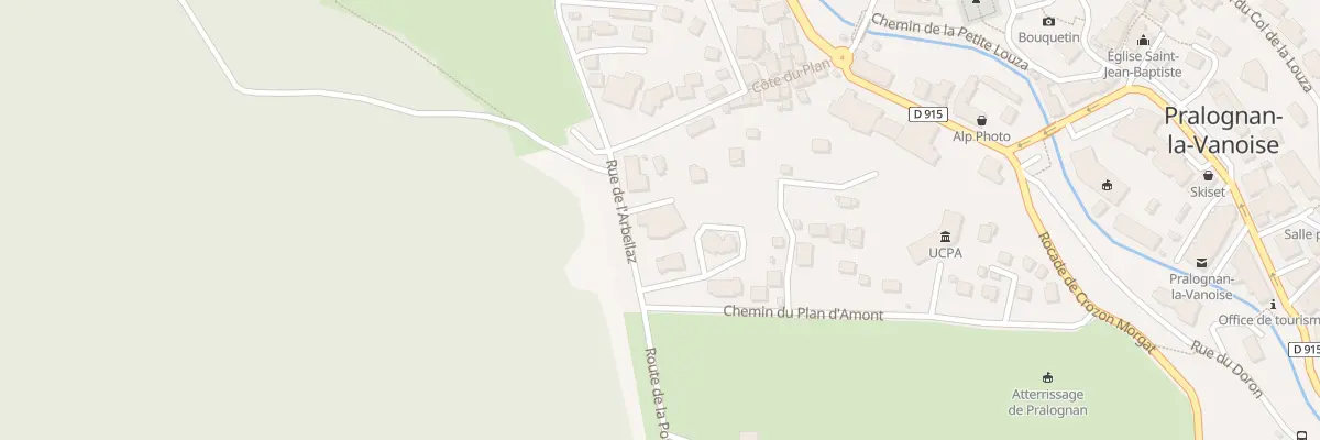 Plan du 311 Rue de l’arbellaz à Pralognan-la-Vanoise