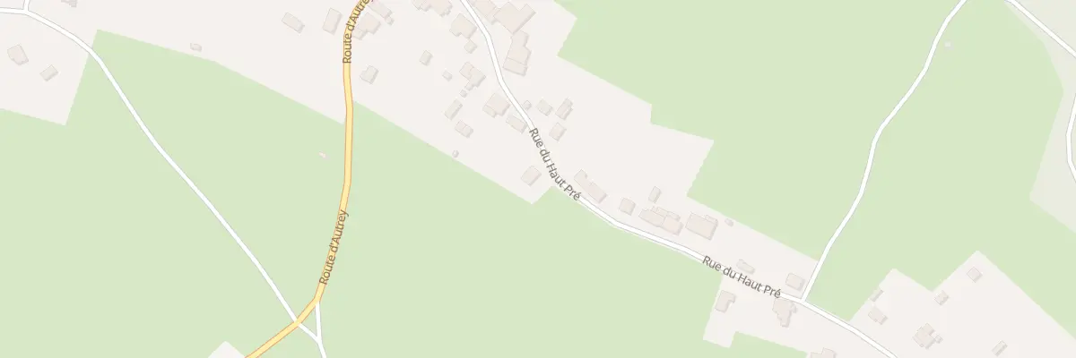 Plan du 230 Rue du Haut Pré à Housseras
