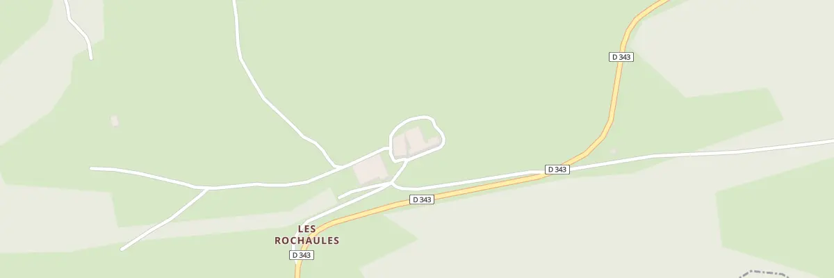 Plan du 1 Les Rochaules à Valoreille