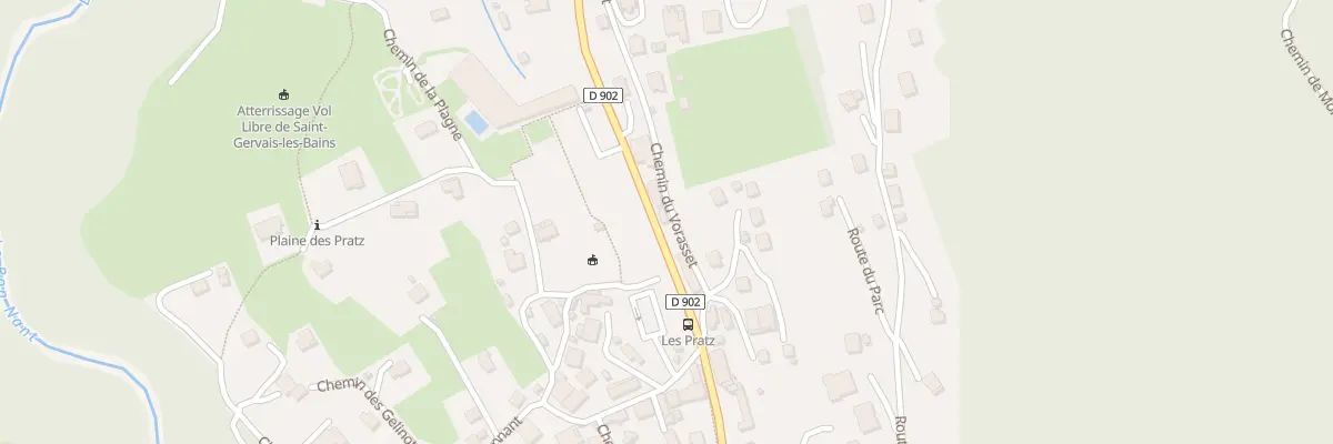 Plan du 855 Av de Miage à Saint-Gervais-les-Bains