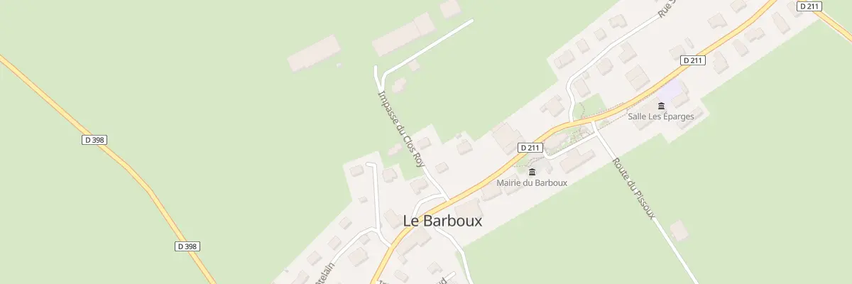 Plan du 4 Imp Clos Roy au Barboux