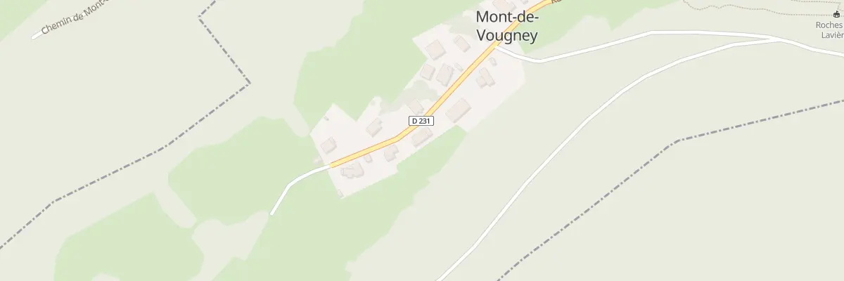 Plan du 9 Rue du Hameau à Mont-de-Vougney