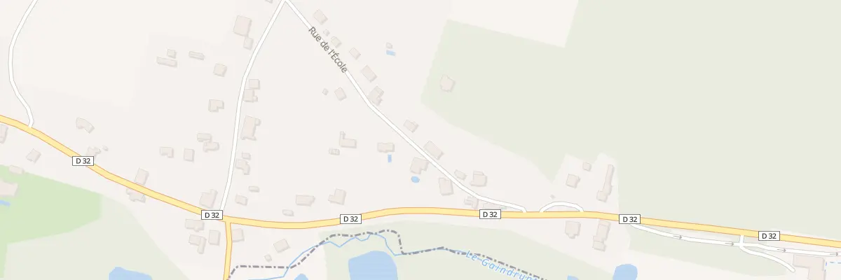 Plan du 9 Rue de l’Ecole à Jeanménil
