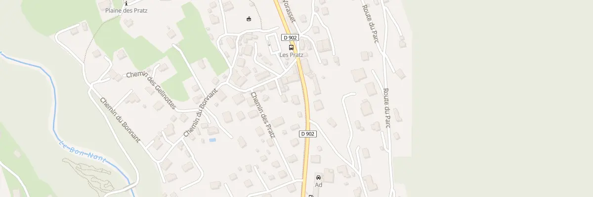 Plan du 1062 Av de Miage à Saint-Gervais-les-Bains