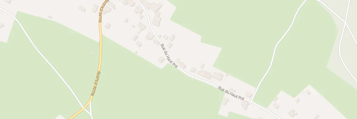Plan du 268 Rue du Haut Pré à Housseras