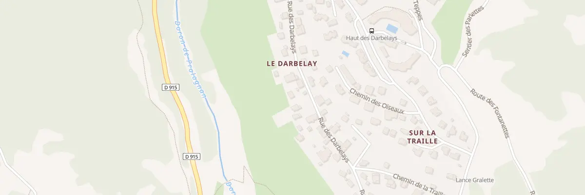 Plan du 147 Rue Les Darbelays à Pralognan-la-Vanoise