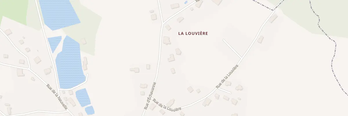 Plan du 20B Rue d’Echavanne à Chenebier