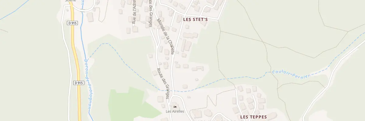 Plan du 96 Rue des savines à Pralognan-la-Vanoise