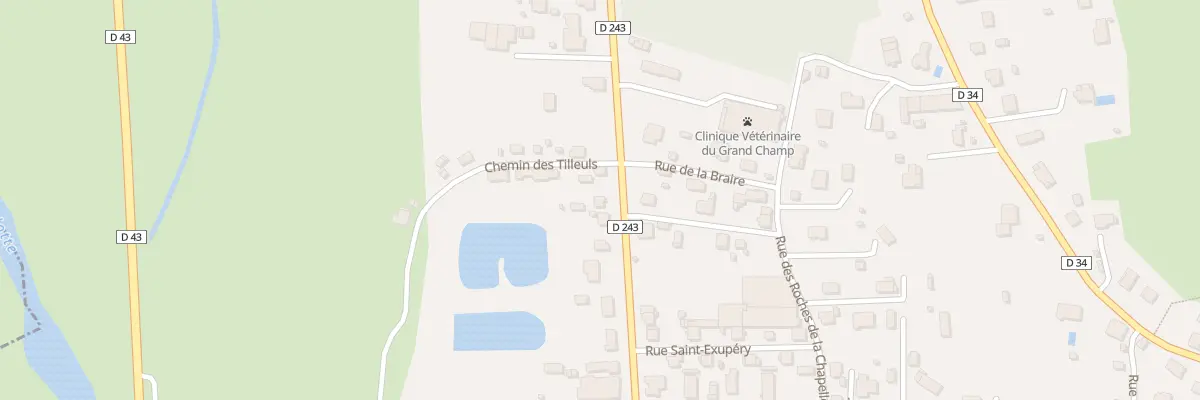 Plan du 4 Rue Jean Moulin à Vagney