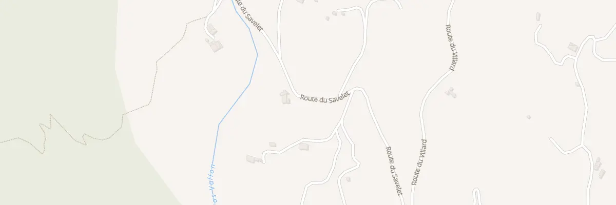 Plan du 959 Rte de Savelet à Saint-Benoît