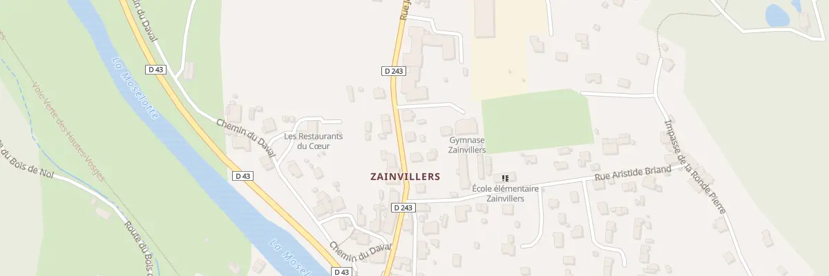 Plan du 35 Rue Jean Moulin à Vagney
