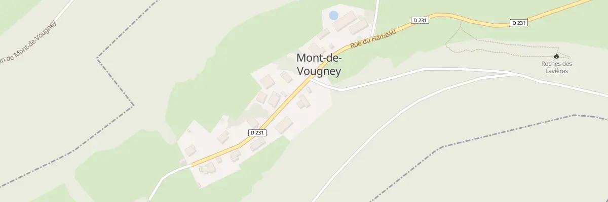Plan du 5 Rue du Hameau à Mont-de-Vougney
