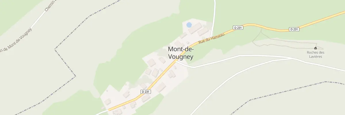 Plan du 4 Rue du Hameau à Mont-de-Vougney
