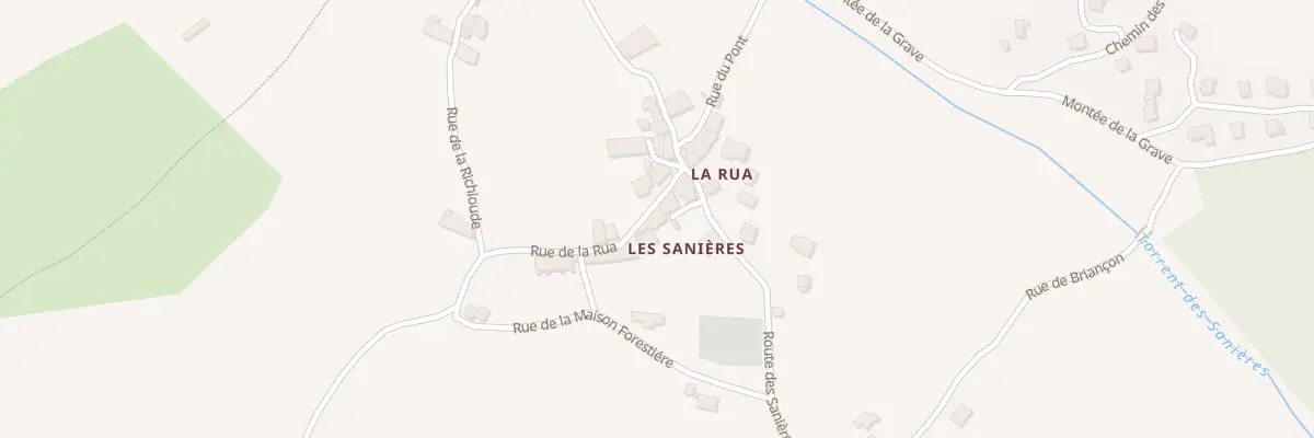 Plan du 3 Rue San Sebastian à Jausiers