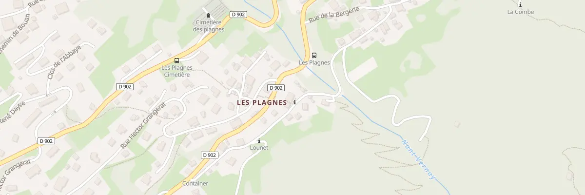 Plan du 280 Rue des prés verts à Passy