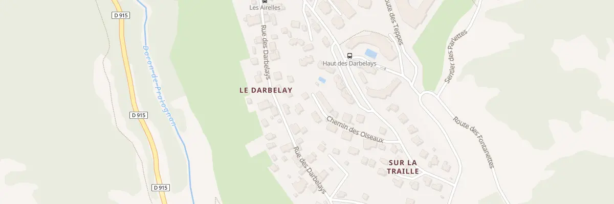 Plan du 170 Rue Les Darbelays à Pralognan-la-Vanoise