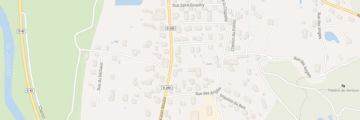 Plan du 13 Rue Jean Moulin à Vagney