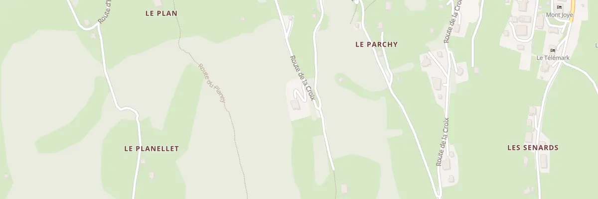 Plan du 1903 Rte de la Croix à Saint-Gervais-les-Bains