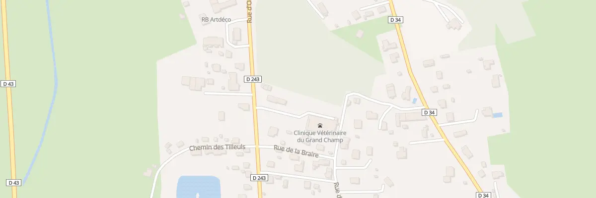 Plan du 15 Rue d’Ouffet à Vagney