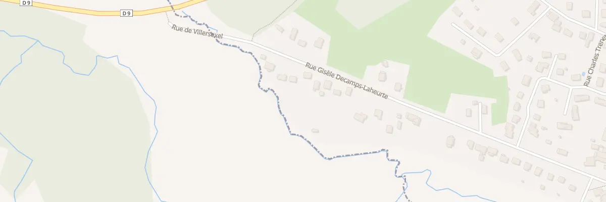 Plan du 39 Rue Gisèle Decamps-Laheurte à Couthenans