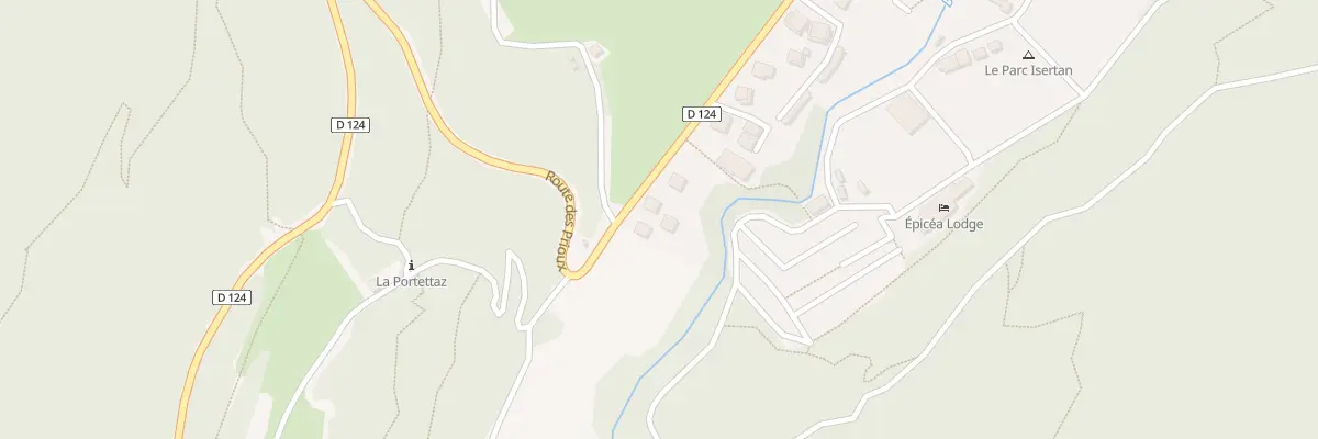 Plan du 615 Rte du Plateau à Pralognan-la-Vanoise