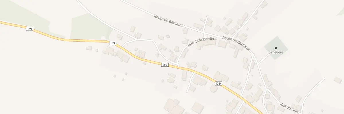 Plan du 1 Rue de la Barrière à Sainte-Barbe