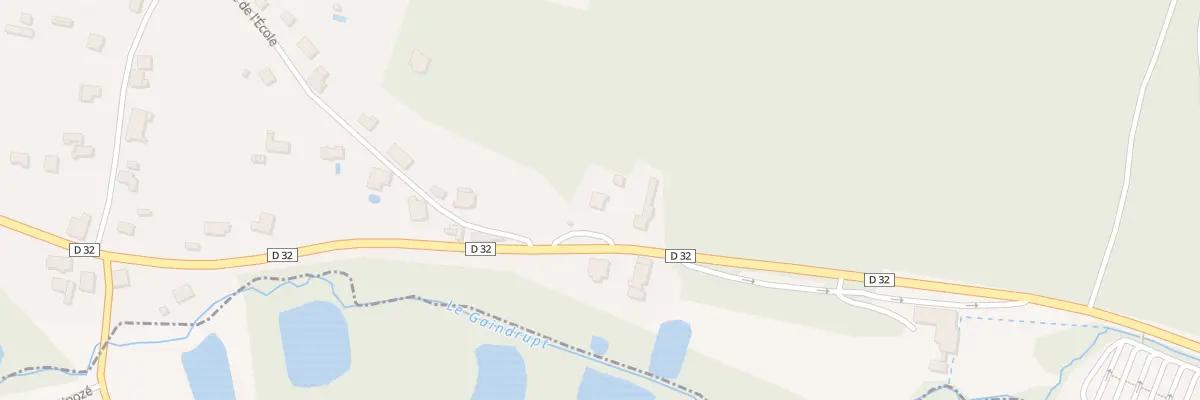 Plan du 33B Rue de la Colline des Eaux à Jeanménil