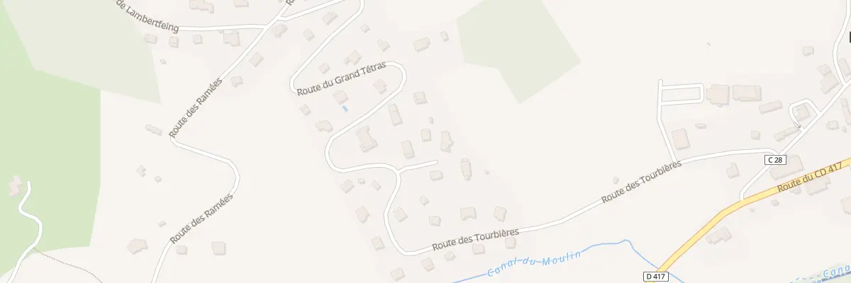 Plan du 5 Imp de l’Ecureuil à La Forge