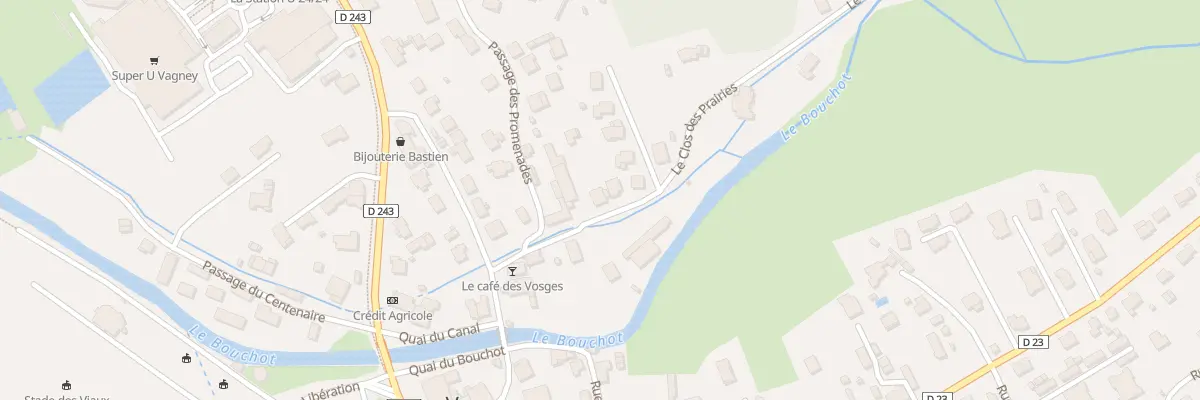 Plan du 3 Che du Charmois à Vagney