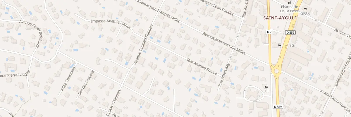 Plan du 147 Rue Anatole FRANCE à Fréjus