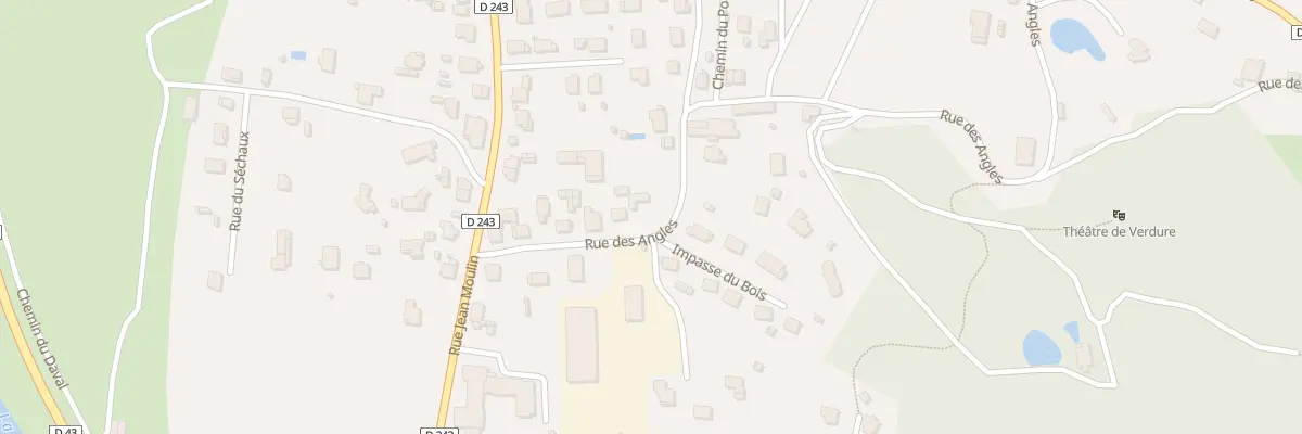Plan du 9 Rue des Angles à Vagney