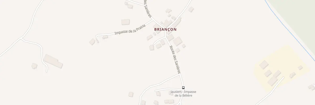 Plan du 573 Rte des Sanières à Jausiers