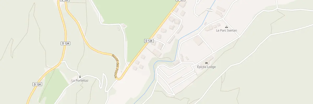 Plan du 533 Rte du Plateau à Pralognan-la-Vanoise
