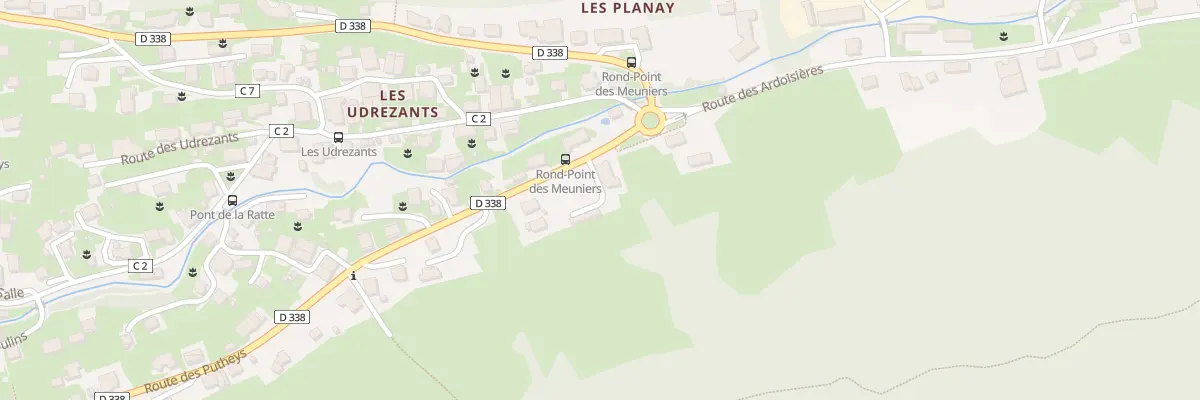Plan du 1126 Rte des Putheys à Morzine