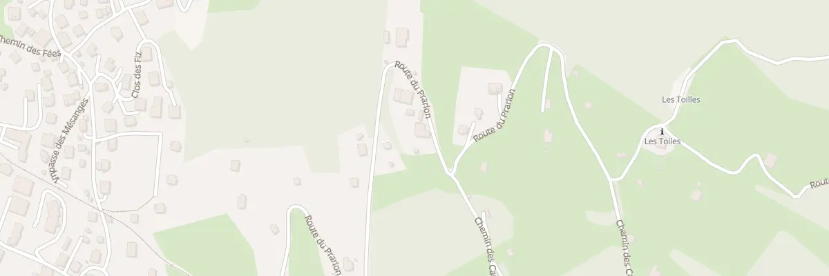 Plan du 730 Rte du Prarion à Saint-Gervais-les-Bains
