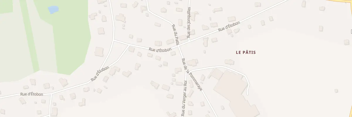 Plan du 2 Rue de la Pommeraye à Chenebier