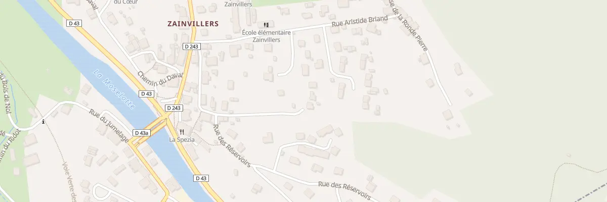 Plan du 10 Rue des Bruyères à Vagney