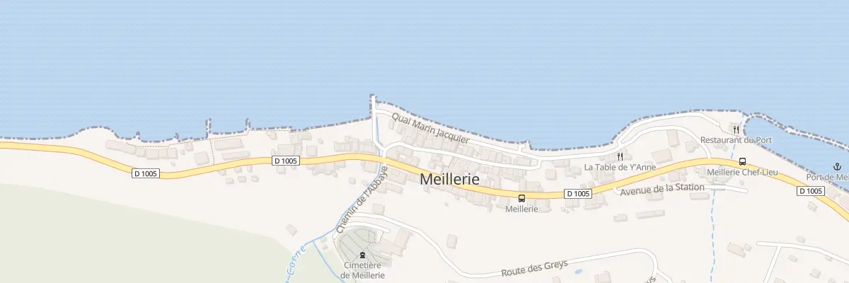 Plan du 88A Rue des Pêcheurs à Meillerie