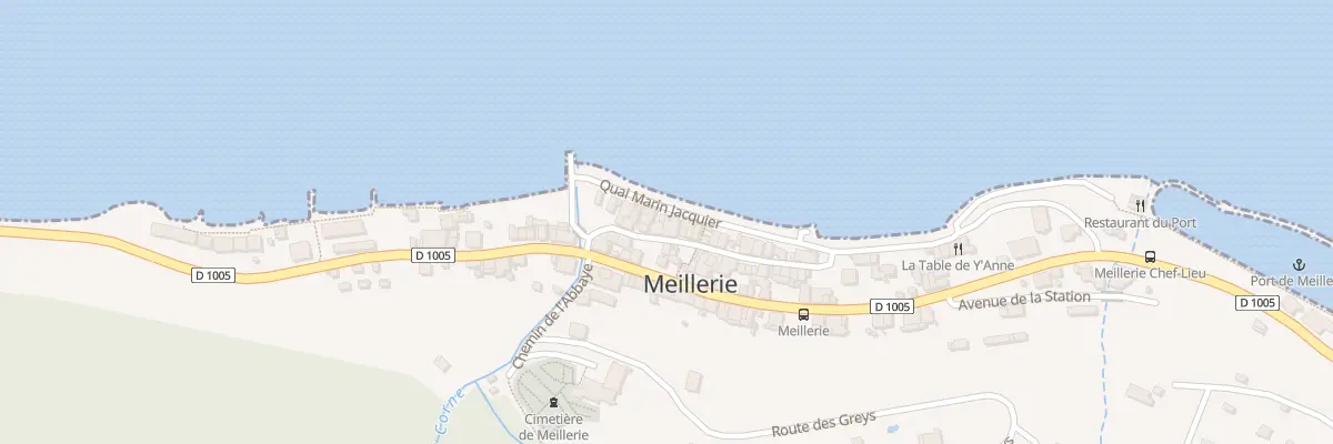 Plan du 86 Rue des Pêcheurs à Meillerie
