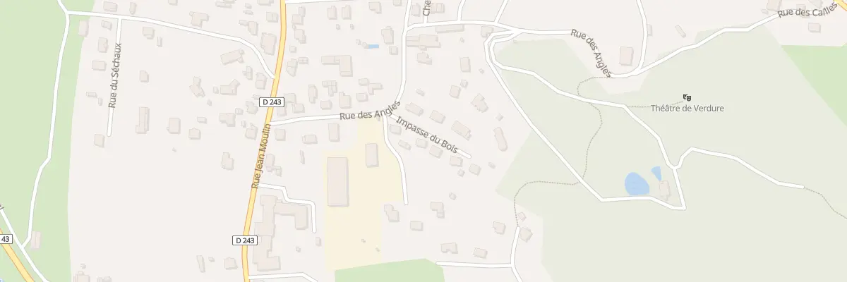 Plan du 4 Imp du Bois à Vagney