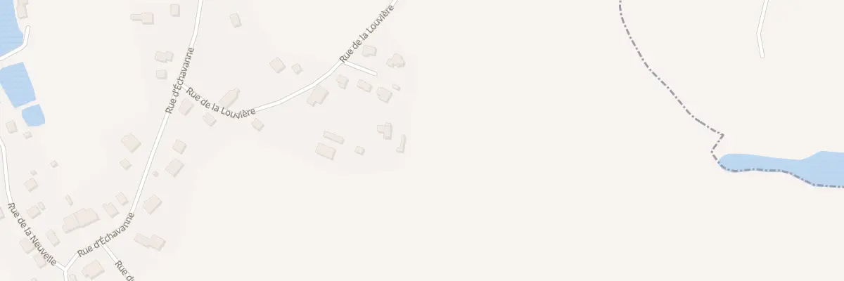 Plan du 2 Rue de la Louviere à Chenebier