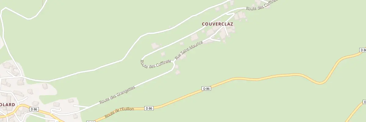Plan du 48 Rte des Coffinets aux Chapelles